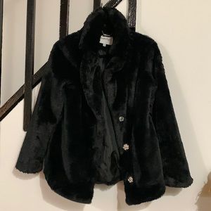 Black Fur Coat